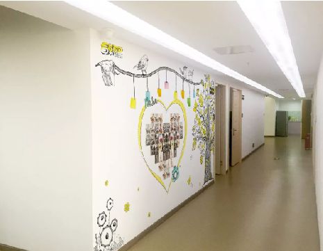  喜德公司文化墙