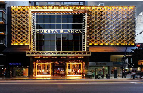  喜德门头设计与商业空间的纽带。