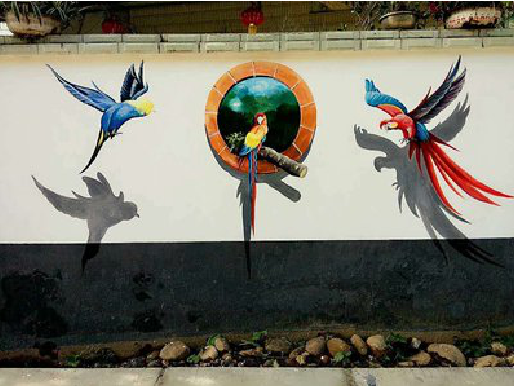 喜德视觉错位-3D墙绘设计