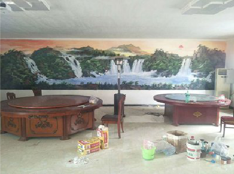  喜德墙绘-写实风景