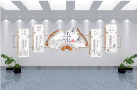  喜德企业文化墙设计的核心要素。