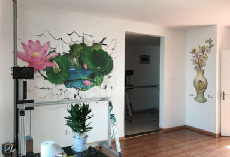  喜德墙体彩绘相比墙纸的优势。