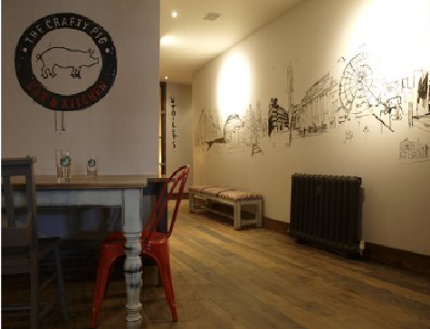  喜德教你判断手绘墙质量的好坏。