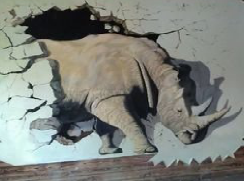  喜德在墙绘中，如何绘制3D效果？