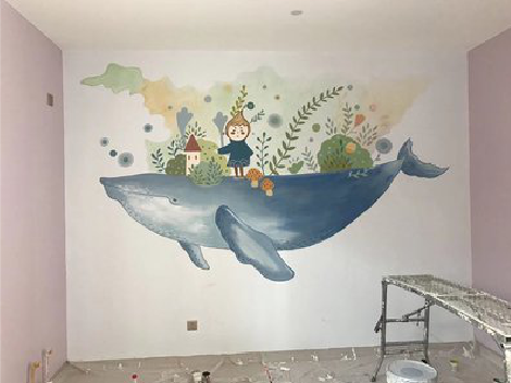  喜德手绘墙的特点及优势。